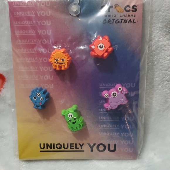 CROCS Other - CROCS Jibbitz Tiny Monsters 5 Pack
